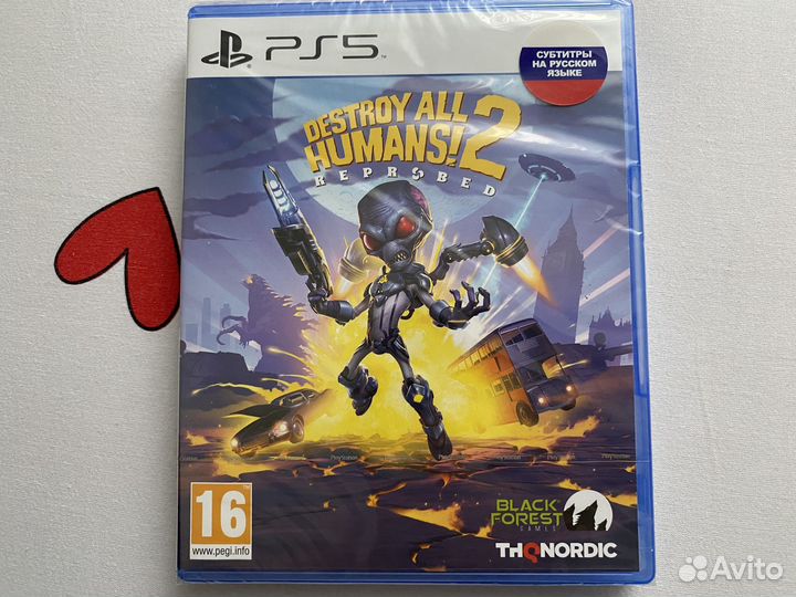 Destroy All Humans 2 PS5 (Новый Диск, Рус Субы)