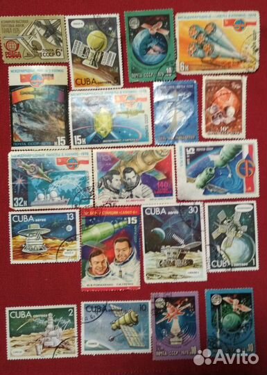 Марки Космос