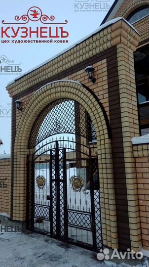 Кованные ворота