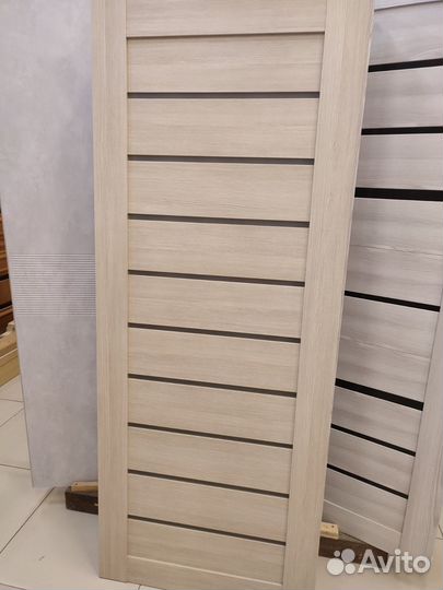 Дверь межкомнатная Палермо 20 черное стекло