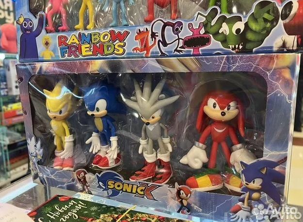 Соник наборы и фигурки