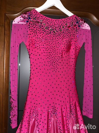 Платье для бальных танцев стандарт ю2