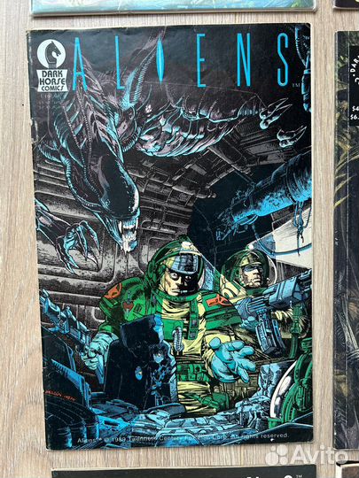 Комиксы на английском синглы “Aliens” Dark Horse