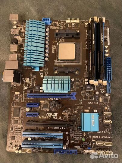 Комплект am3+ сокет fx6300