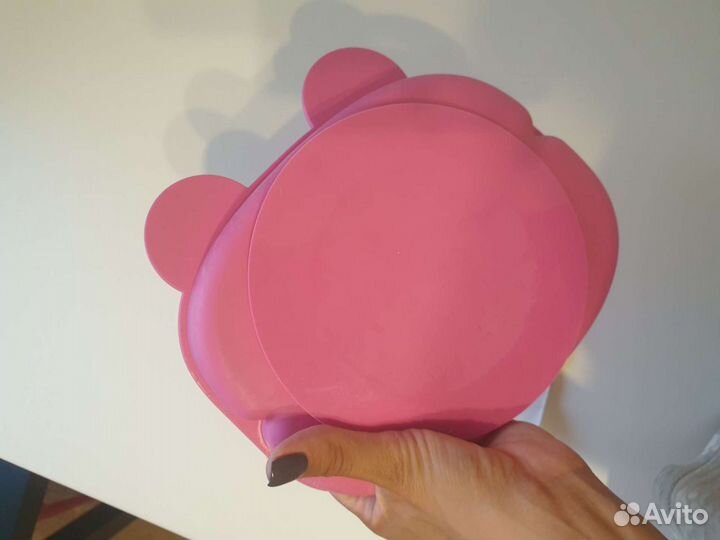 Тарелка силиконовая сортер для малыша