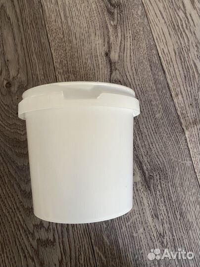 Ведра пластиковые с крышками 1л,2л,3л,5л