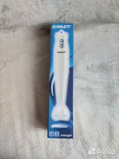 Погружной блендер Scarlett,не рабочий,на запчасти