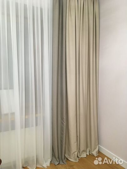 Развеска штор