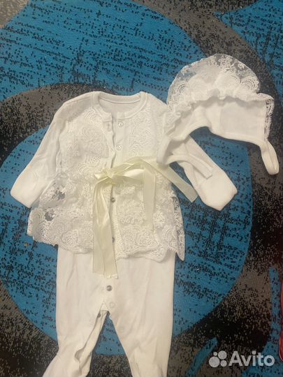 Костюм на выписку для девочки