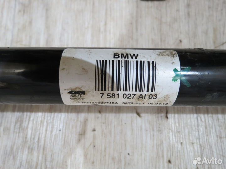 Привод задний левый Bmw 5 F10