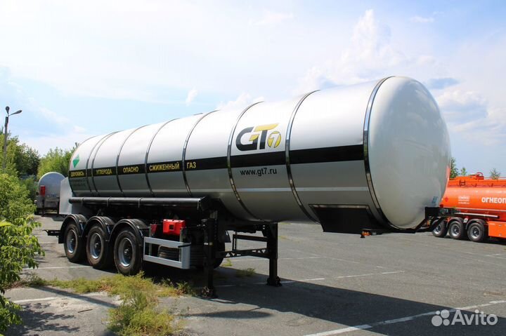 Полуприцеп газовоз GT7 ППЦТУ-24, 2024