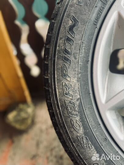 Колеса летние pirelli r18 land rover литые диски