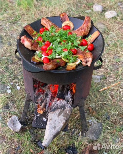 Садж чугунный 36,40,45,50 см