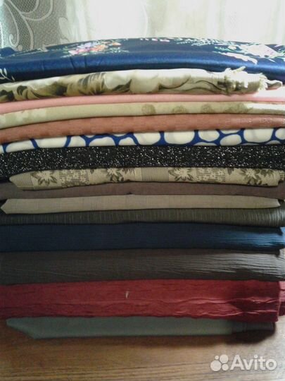 Трикотажные, шелковые и другие ткани