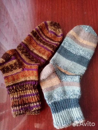 Носки ручной вязки для женщин и подростков
