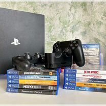 Sony PlayStation Ps 4 pro 1 tb 4k +игры