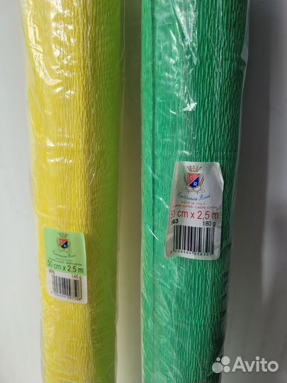 Гофрированная бумага Италия и Россия