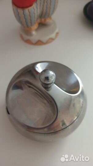 Сахарница из нержавеющей стали