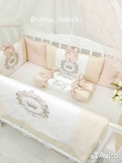 Бортики в кроватку