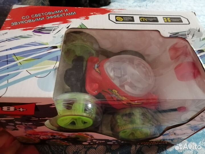 Машинка перевёртыш с пультом управления