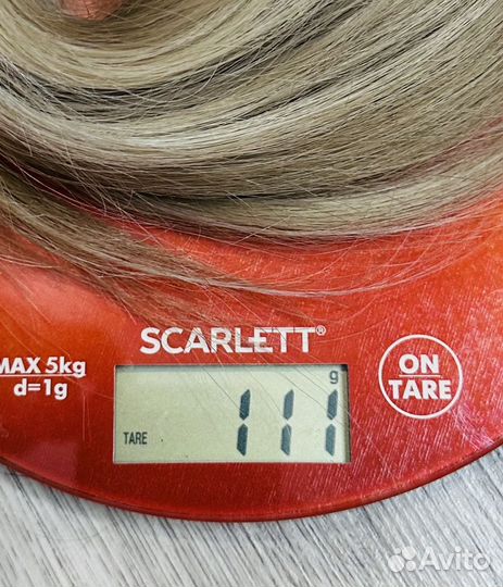 Волосы для наращивания блонды