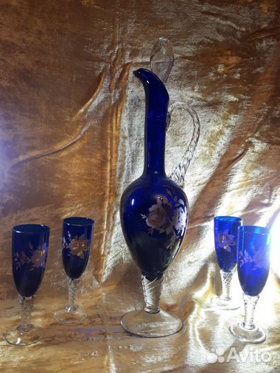 Бокалы и графин СССР