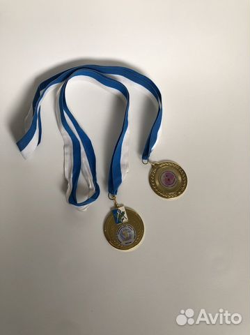 Спортивные медали под золото, медь за 2 и 3 место