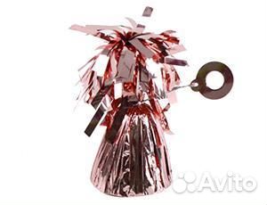 Грузик д/шара Конус Rose Gold 170гр