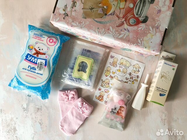 Набор по уходу для новорожденной девочки