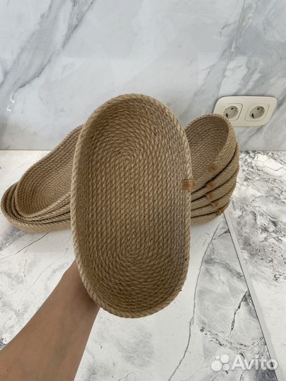 Корзинки (джут) для фраже, хлеба в рестораны, кафе