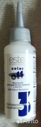 Шампунь Clear и нейтрализатор смывки волос Estel