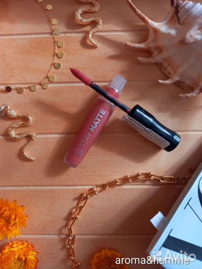 Rimmel stay matte стойкая матовая помада 200 тон