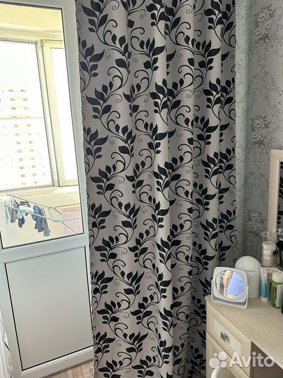 Комлект шторы и покрывало