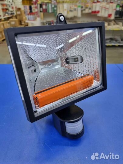 Прожектор галоген 500w с датчиком движения