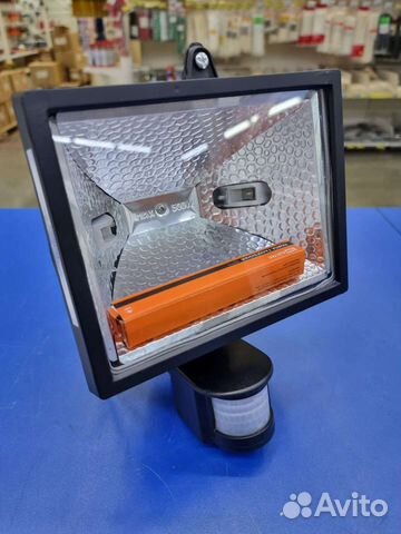 Прожектор галоген 500w с датчиком движения