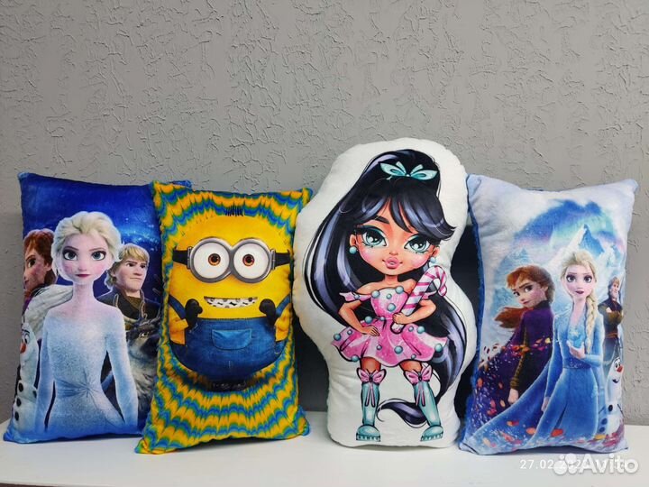 Декоративные подушки детские
