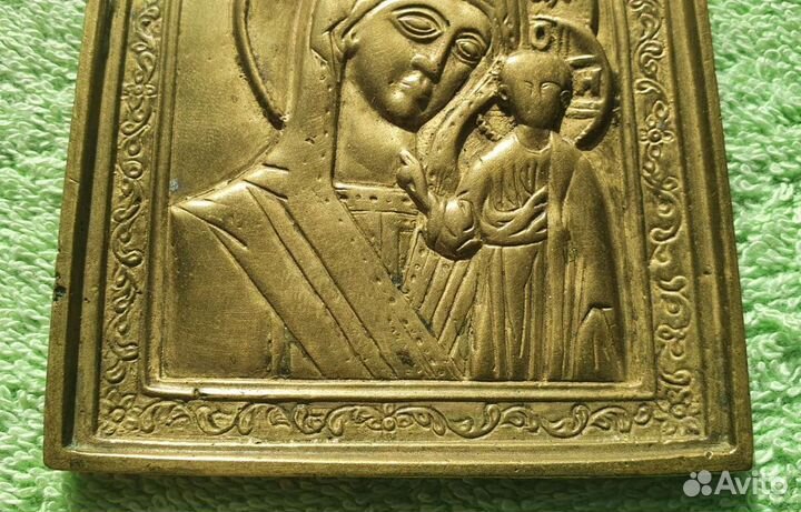 Икона Казанская Божия Матерь, 19 век Россия