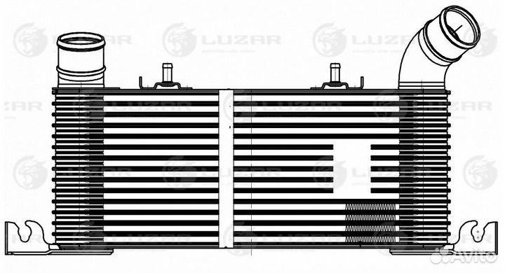 Интеркулер Митсубиси Паджеро 3 00
