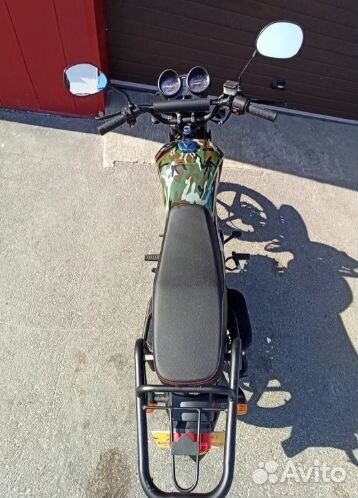 Мопед promax alpha offroad 130(49) LUX (LED)