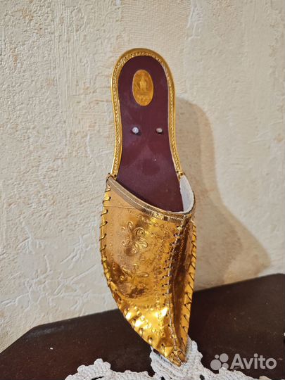 Игольница винтажная тапочек олимпийские игры