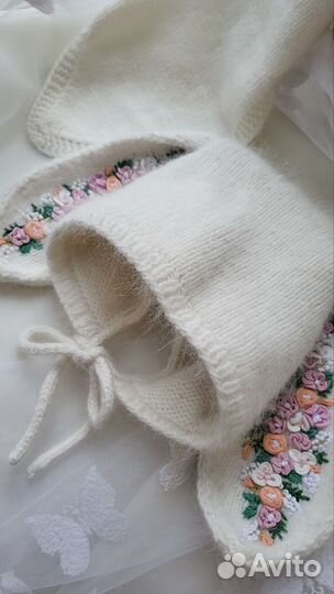 Комплект шапка, шарф