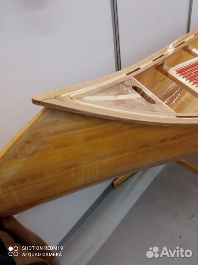 Каноэ деревянное Grey Owl