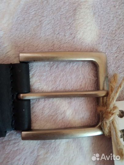 Мужской кожаный ремень blackbow