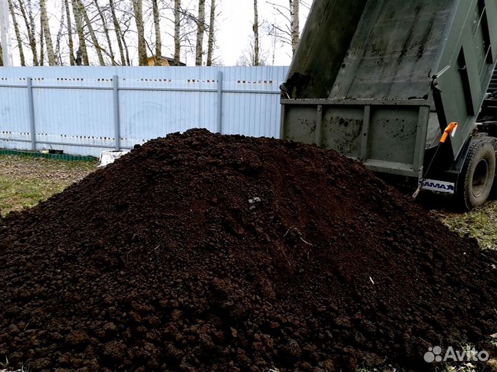 Чернозем Земля плодородная грунт 5/10 т