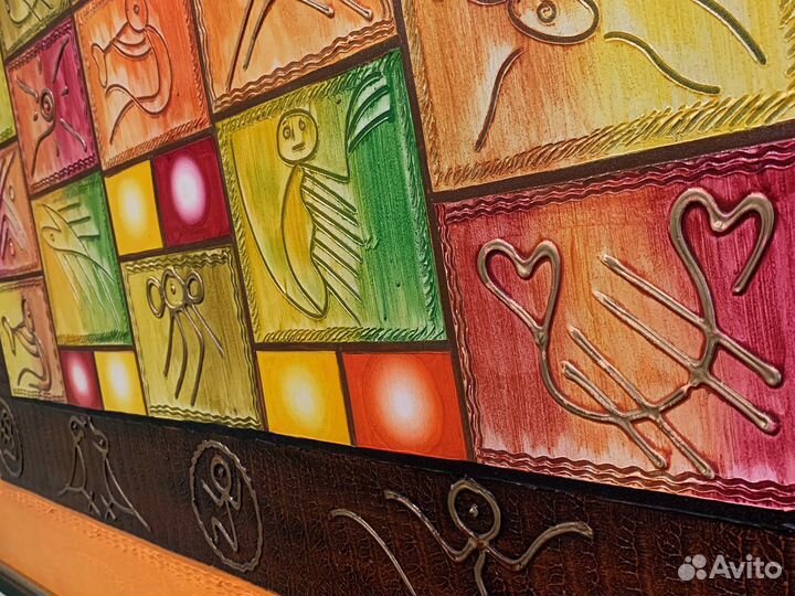 Картина в раме 165х108см