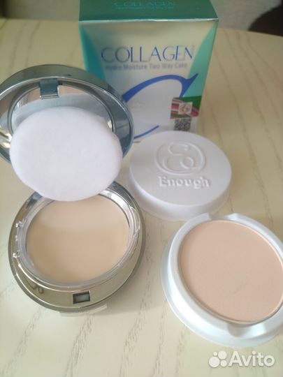 Пудра для лица Enough Collagen 3 в 1