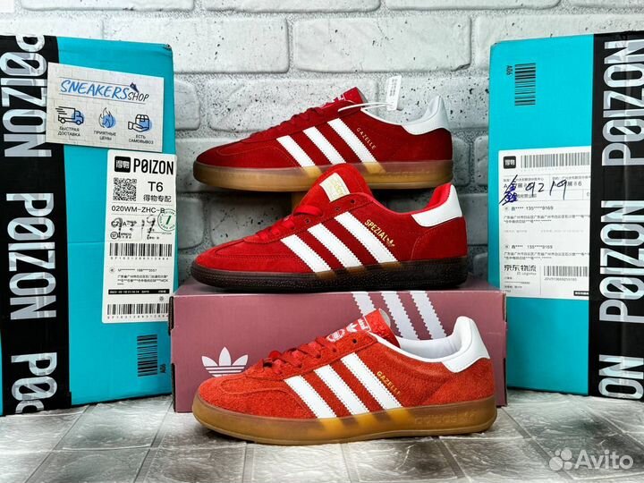 Adidas RED samba og, gazelle indoor, spezial 37-45