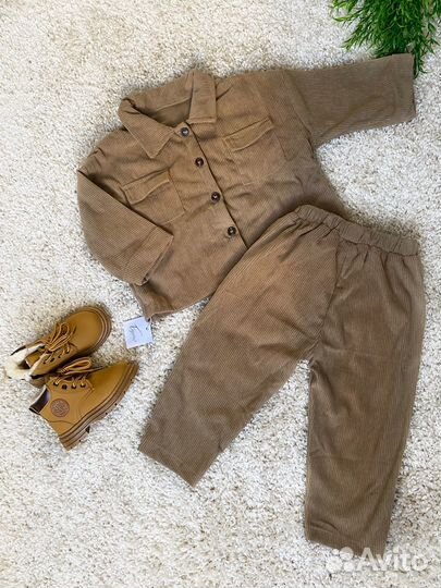 Костюм детский рубашка кофта и штаны