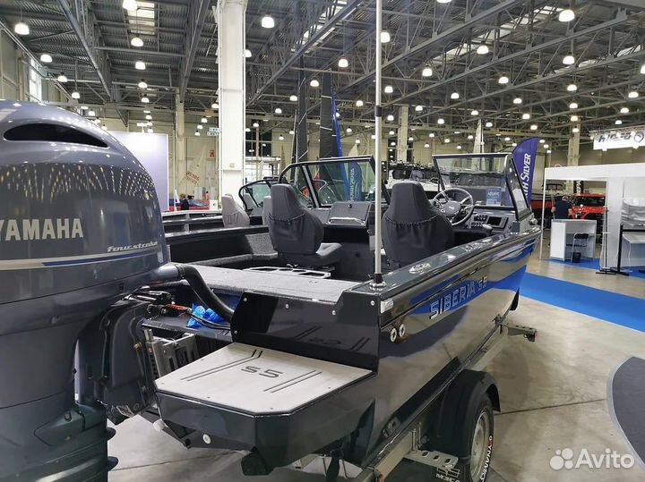 Катер-лодка алюминиевая Siberia S5 double