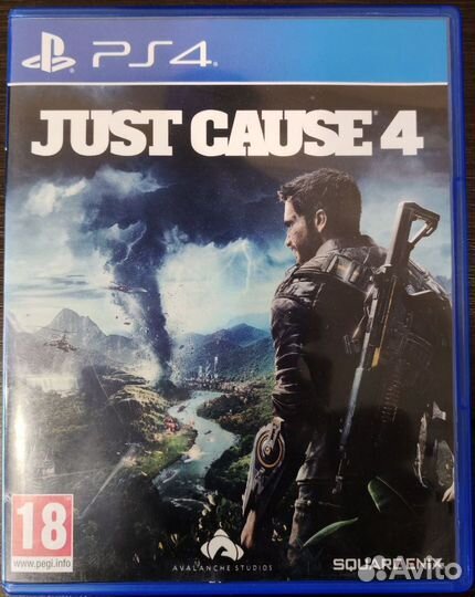 Just cause 4 диск на ps4
